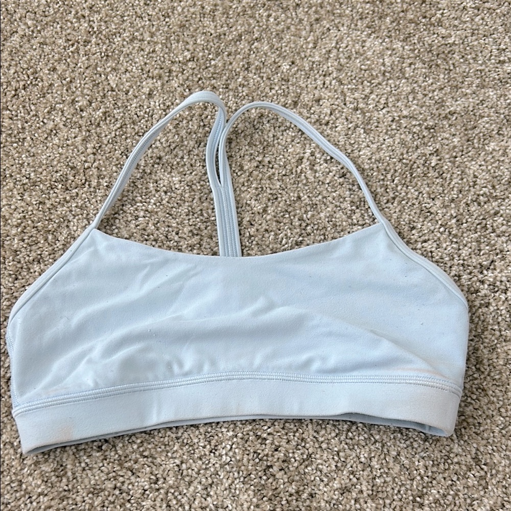 Lululemon Flow Y Bra Blue